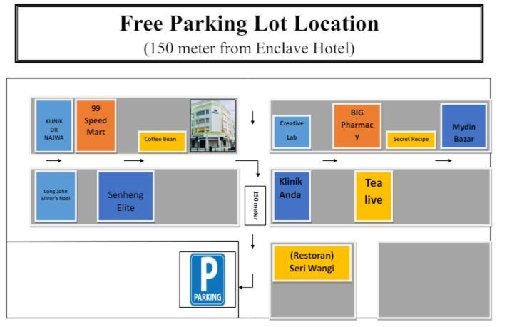 Enclave Business Hotel Putrajaya Exterior foto